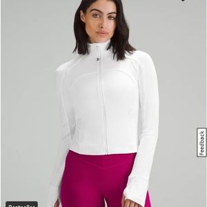 LULULEMON Cropped Define Jacket Ribbed Nulu